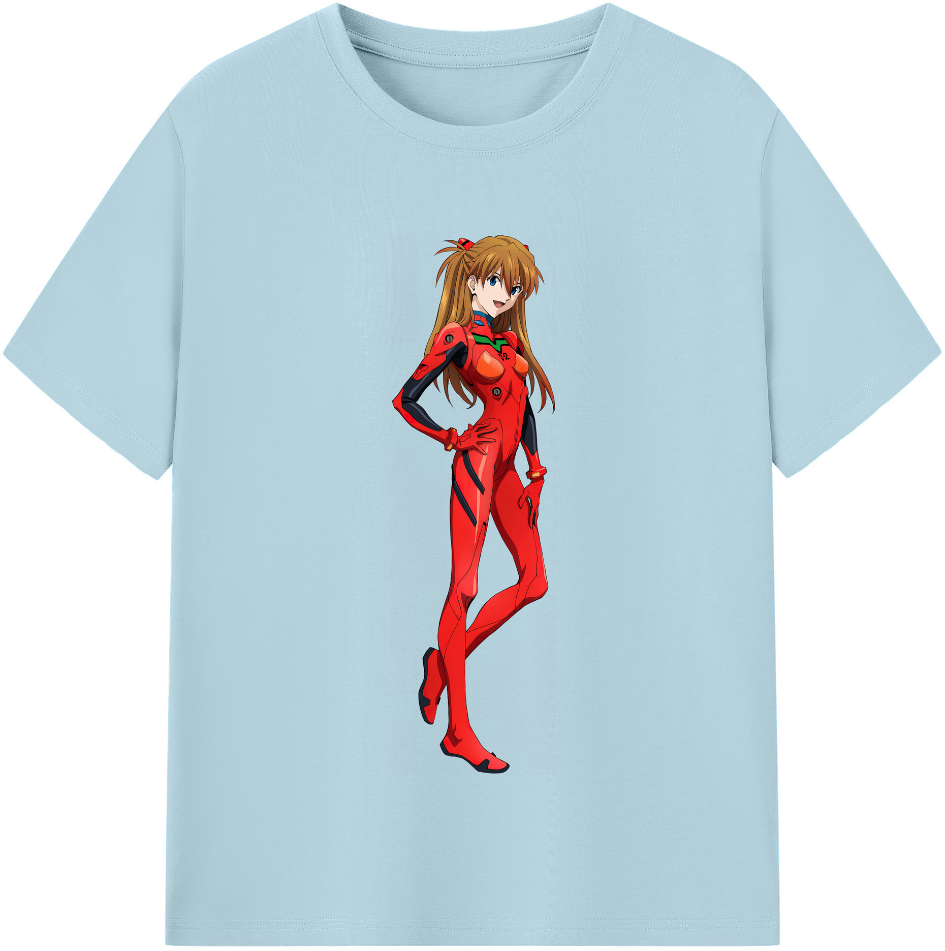 （画像用） EVA 新世紀エヴァンゲリオン 綿100％半袖Tシャツ（フロントプリント）